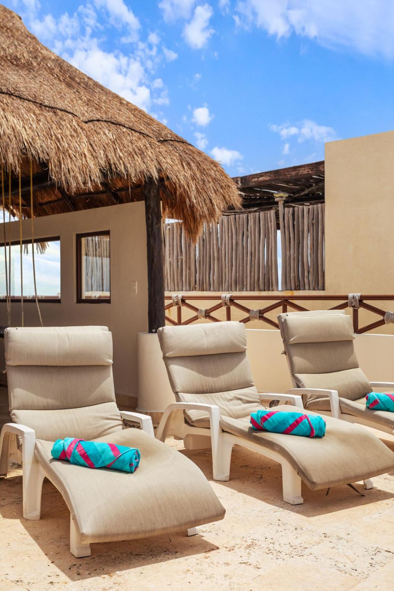 Willa Casa Javi- Ocean Front Located Mid Isla Mujeres Zewnętrze zdjęcie
